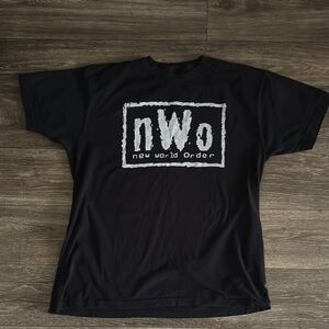 WWE Black nWo Short Sleeve Tee